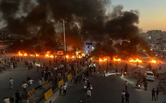 Suriyada benzinin qiyməti artdı, etirazlar başladı - Video