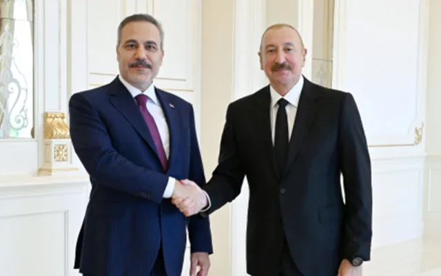 Prezident Hakan Fidanı qəbul etdi - FOTO